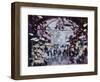 Barcelona Market (Pen & Ink and W/C on Paper)-Laurence Fish-Framed Giclee Print