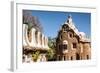 Barcelona Park Guell Fairy Tale Mosaic House on Entrance-perszing1982-Framed Photographic Print