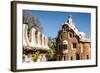 Barcelona Park Guell Fairy Tale Mosaic House on Entrance-perszing1982-Framed Photographic Print