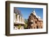 Barcelona Park Guell Fairy Tale Mosaic House on Entrance-perszing1982-Framed Photographic Print