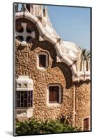 Barcelona Park Guell Fairy Tale Mosaic House on Entrance-perszing1982-Mounted Photographic Print