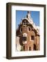 Barcelona Park Guell Fairy Tale Mosaic House on Entrance-perszing1982-Framed Photographic Print