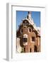 Barcelona Park Guell Fairy Tale Mosaic House on Entrance-perszing1982-Framed Photographic Print