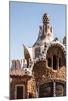 Barcelona Park Guell Fairy Tale Mosaic House on Entrance-perszing1982-Mounted Photographic Print