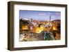 Barcelona, Park Guell, Spain, the Modernism Park Designed by Antonio Gaudi, Dusk-Francesco Riccardo Iacomino-Framed Photographic Print