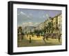 Barcelona, Paseo De Colon-null-Framed Giclee Print