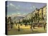 Barcelona, Paseo De Colon-null-Stretched Canvas