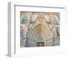 Barcelona Sagrada FamiliaGate-null-Framed Art Print