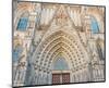 Barcelona Sagrada FamiliaGate-null-Mounted Art Print