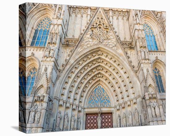 Barcelona Sagrada FamiliaGate-null-Stretched Canvas