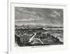 Barcelona, Seen from the Castle of Monjui, Spain, 1879-Laplante-Framed Giclee Print