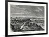 Barcelona, Seen from the Castle of Monjui, Spain, 1879-Laplante-Framed Giclee Print