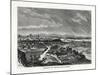 Barcelona, Seen from the Castle of Monjui, Spain, 1879-Laplante-Mounted Giclee Print