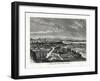 Barcelona, Seen from the Castle of Monjui, Spain, 1879-Laplante-Framed Giclee Print