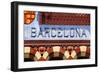 Barcelona Sign-nito-Framed Art Print