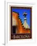 Barcelona Spain 1-Anna Siena-Framed Giclee Print