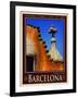 Barcelona Spain 1-Anna Siena-Framed Giclee Print