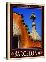 Barcelona Spain 1-Anna Siena-Stretched Canvas