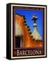 Barcelona Spain 1-Anna Siena-Framed Stretched Canvas