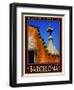 Barcelona Spain 1-Anna Siena-Framed Giclee Print