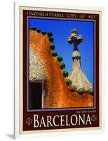 Barcelona Spain 1-Anna Siena-Framed Giclee Print