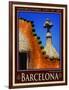 Barcelona Spain 1-Anna Siena-Framed Giclee Print