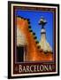 Barcelona Spain 1-Anna Siena-Framed Giclee Print