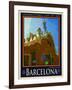 Barcelona Spain 2-Anna Siena-Framed Giclee Print