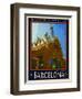 Barcelona Spain 2-Anna Siena-Framed Premium Giclee Print