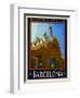 Barcelona Spain 2-Anna Siena-Framed Premium Giclee Print