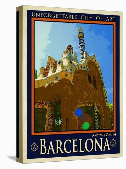 Barcelona Spain 2-Anna Siena-Stretched Canvas