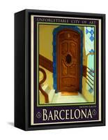 Barcelona Spain 3-Anna Siena-Framed Stretched Canvas