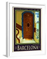 Barcelona Spain 3-Anna Siena-Framed Giclee Print