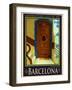 Barcelona Spain 3-Anna Siena-Framed Giclee Print