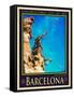 Barcelona Spain 4-Anna Siena-Framed Stretched Canvas