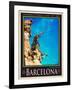 Barcelona Spain 4-Anna Siena-Framed Giclee Print