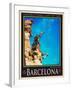 Barcelona Spain 4-Anna Siena-Framed Giclee Print