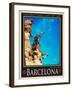 Barcelona Spain 4-Anna Siena-Framed Giclee Print