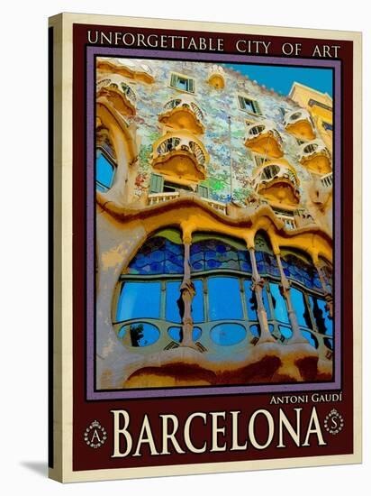 Barcelona Spain 5-Anna Siena-Stretched Canvas