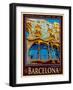Barcelona Spain 5-Anna Siena-Framed Premium Giclee Print