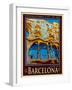 Barcelona Spain 5-Anna Siena-Framed Premium Giclee Print