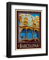 Barcelona Spain 5-Anna Siena-Framed Premium Giclee Print