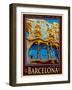 Barcelona Spain 5-Anna Siena-Framed Giclee Print