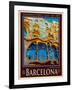 Barcelona Spain 5-Anna Siena-Framed Giclee Print