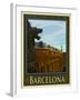 Barcelona Spain 6-Anna Siena-Framed Giclee Print