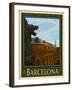 Barcelona Spain 6-Anna Siena-Framed Giclee Print