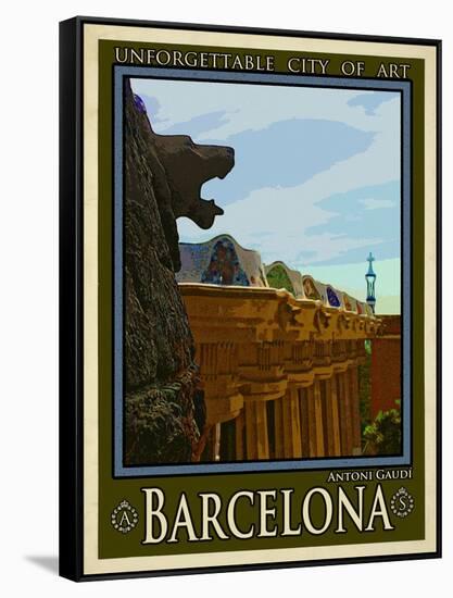 Barcelona Spain 6-Anna Siena-Framed Stretched Canvas