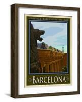 Barcelona Spain 6-Anna Siena-Framed Giclee Print