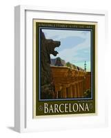 Barcelona Spain 6-Anna Siena-Framed Giclee Print