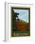 Barcelona Spain 6-Anna Siena-Framed Giclee Print